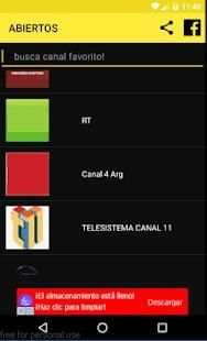 AntenaTV Lite स्क्रीनशॉट 1