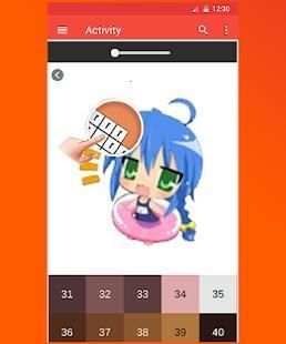 Cartoon Pixel Book - Pixel Art Coloring Number screenshot 5