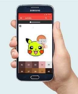 Cartoon Pixel Book - Pixel Art Coloring Number screenshot 6