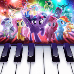 My Little Pony :Colorful Piano Tiles Game For Kids icon