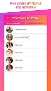Who Viewed My Profile for Instagram screenshot 3