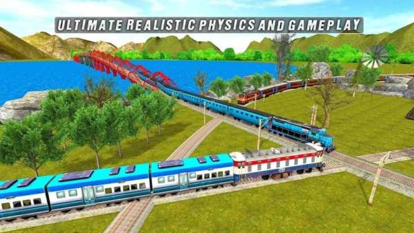 Long European Train Driving New Train Free Game screenshot 8