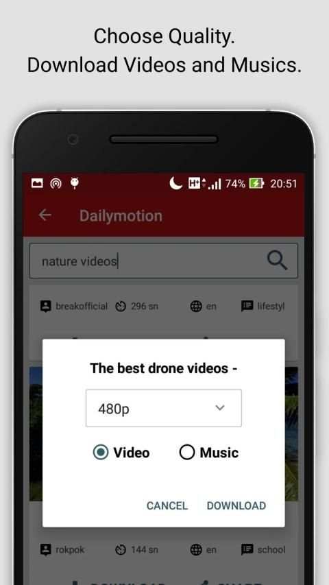 DownTube Free Video Downloader स्क्रीनशॉट 6