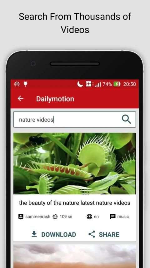 DownTube Free Video Downloader स्क्रीनशॉट 5