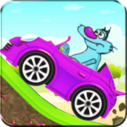 ikon Oggy Hill Climb Car Racing