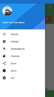 Indian Live Train Status screenshot 1