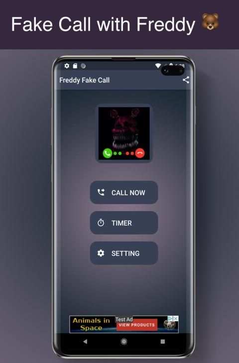 Call with Freddy - Prank fake call Simulator * screenshot 7