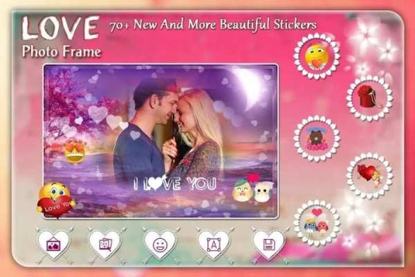 Valentine Love Photo Frames screenshot 3