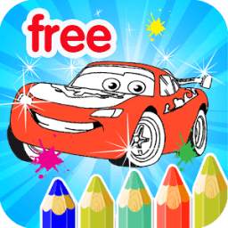 Kids Coloring For Cars