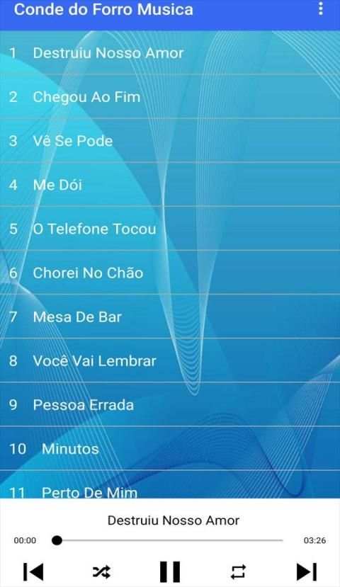 Conde do Forró Música Nova screenshot 2