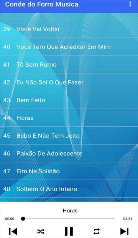 Conde do Forró Música Nova स्क्रीनशॉट 1