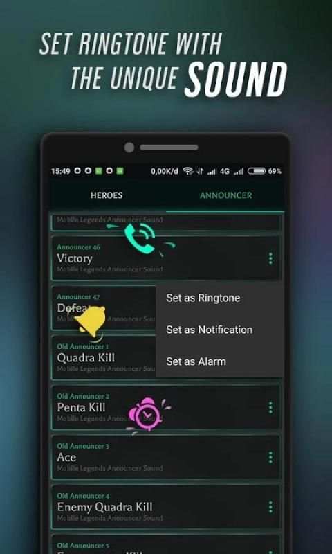 Suara Mobile Legend screenshot 2