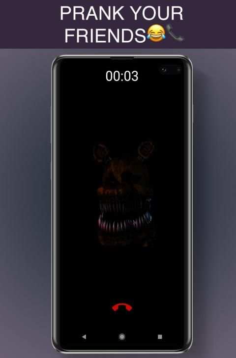 Call with Freddy - Prank fake call Simulator * screenshot 4