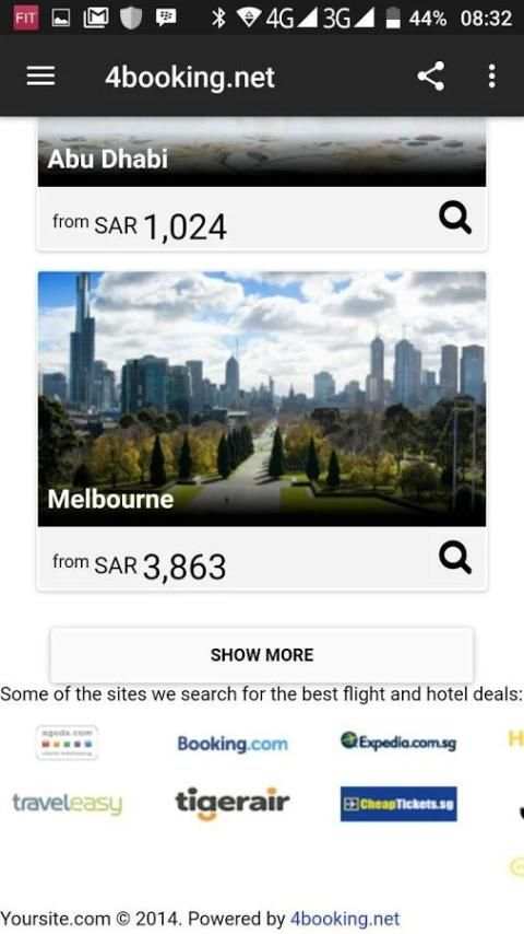 4booking screenshot 3
