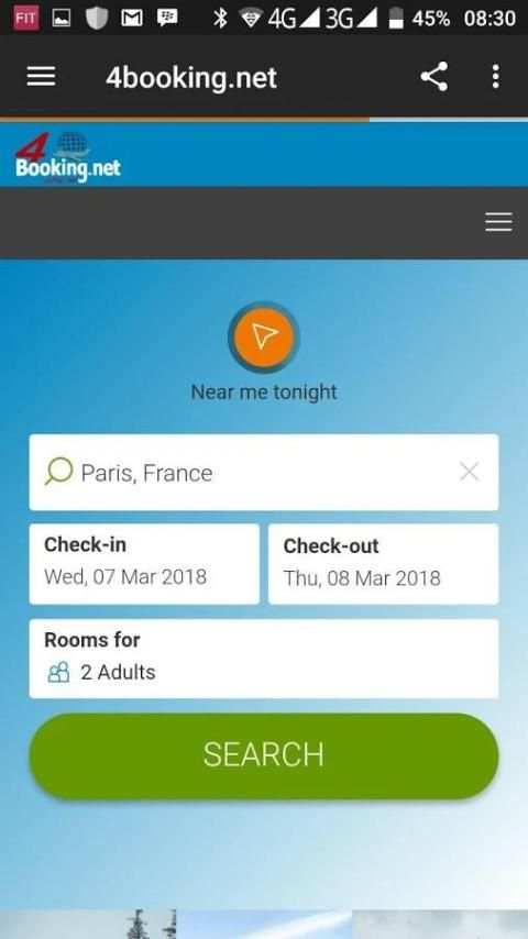 4booking screenshot 2