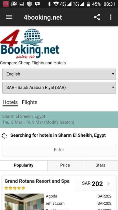 4booking screenshot 5