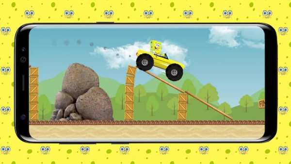 Spongbob - Car climb racing screenshot 3