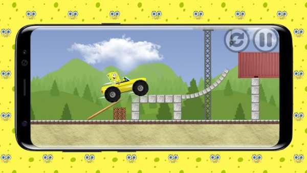 Spongbob - Car climb racing screenshot 4