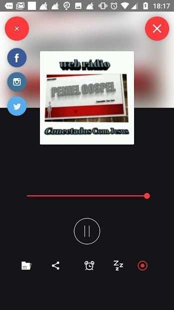 Web Radio Peniel Gospel screenshot 1
