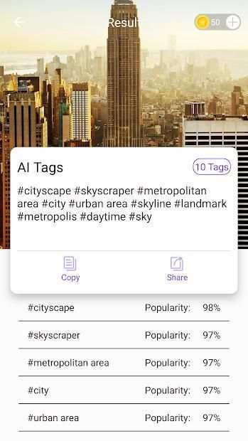 AI Tag for Likes for Instagram screenshot 1