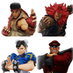 ikon Characters in Street Fighter