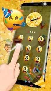 3D Emoji Fun Lock Theme screenshot 1