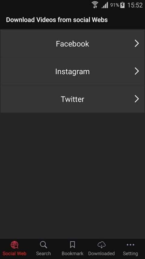 Video Downloader स्क्रीनशॉट 5