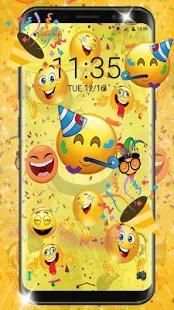 3D Emoji Fun Lock Theme screenshot 3