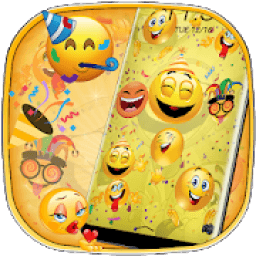 ikon 3D Emoji Fun Lock Theme