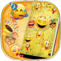 3D Emoji Fun Lock Theme