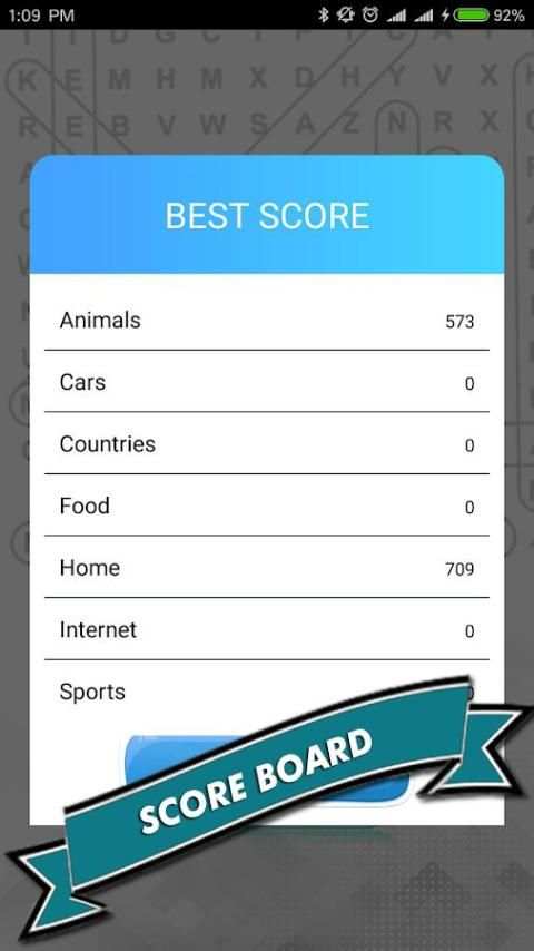Word Search Puzzle King screenshot 1