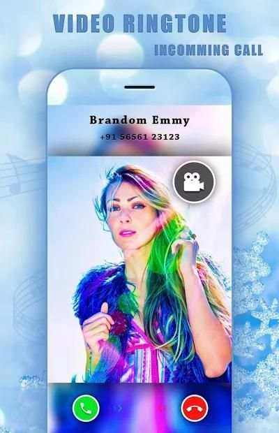 Video Ringtone For Incoming Calls screenshot 1