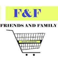 Shop Friends and Family F&F logo