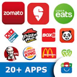 Zomato, Swiggy, Uber Eats - Order food online