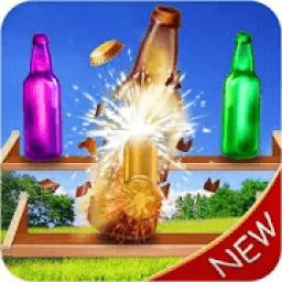 ikon New Bottle Shooting :3D Simulator Game 2019