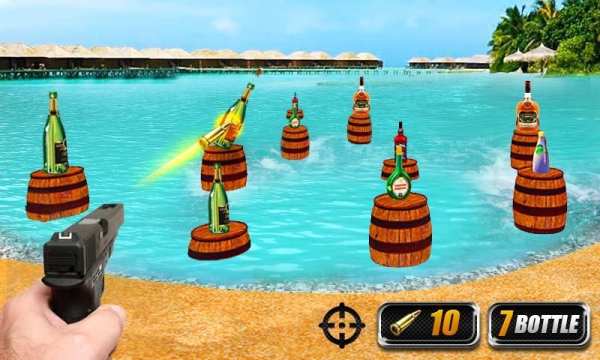 New Bottle Shooting :3D Simulator Game 2019 स्क्रीनशॉट 4