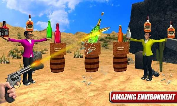 New Bottle Shooting :3D Simulator Game 2019 स्क्रीनशॉट 3