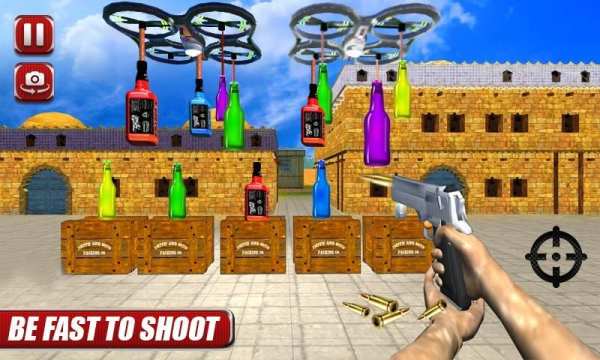 New Bottle Shooting :3D Simulator Game 2019 स्क्रीनशॉट 1