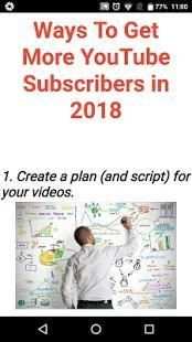 Grow Your YouTube Channel screenshot 7