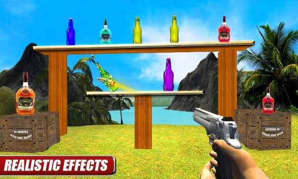 New Bottle Shooting :3D Simulator Game 2019 स्क्रीनशॉट 2