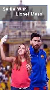 Selfie with Messi - Messi Photo & Me screenshot 1
