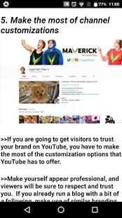 Grow Your YouTube Channel screenshot 5