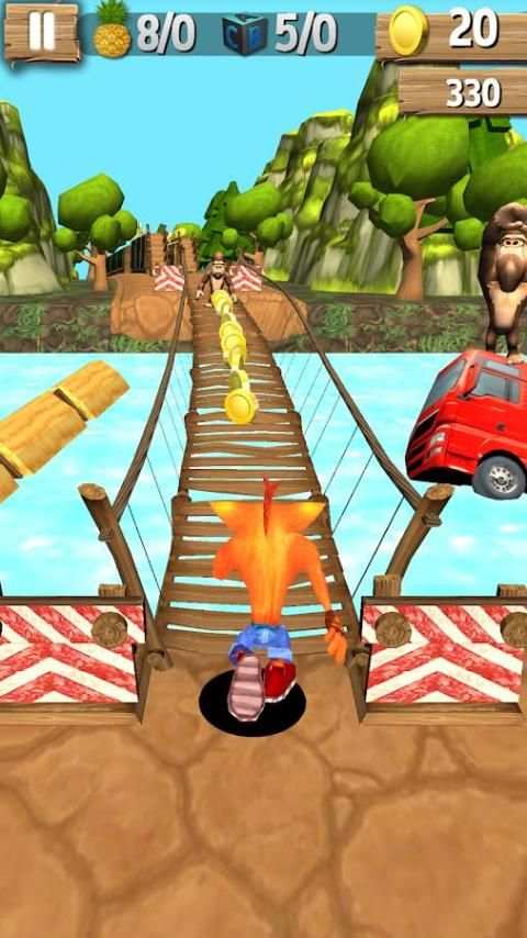Temple Lost Crash Jungle Run Bandicot screenshot 4