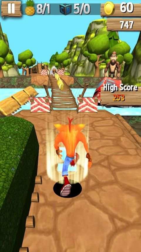 Temple Lost Crash Jungle Run Bandicot screenshot 1
