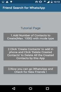 Friend Search for WhatsApp स्क्रीनशॉट 2