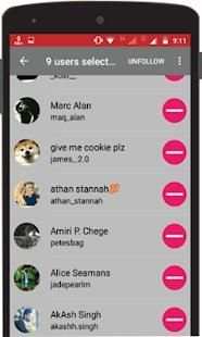 Unfollowers For Instagram - non Followers screenshot 5