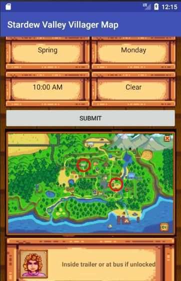 Stardew Valley Villager Map screenshot 1