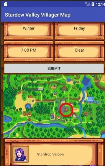 Stardew Valley Villager Map screenshot 2