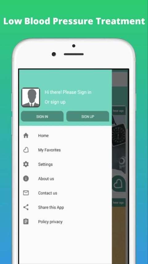 Low Blood Pressure Treatment screenshot 1