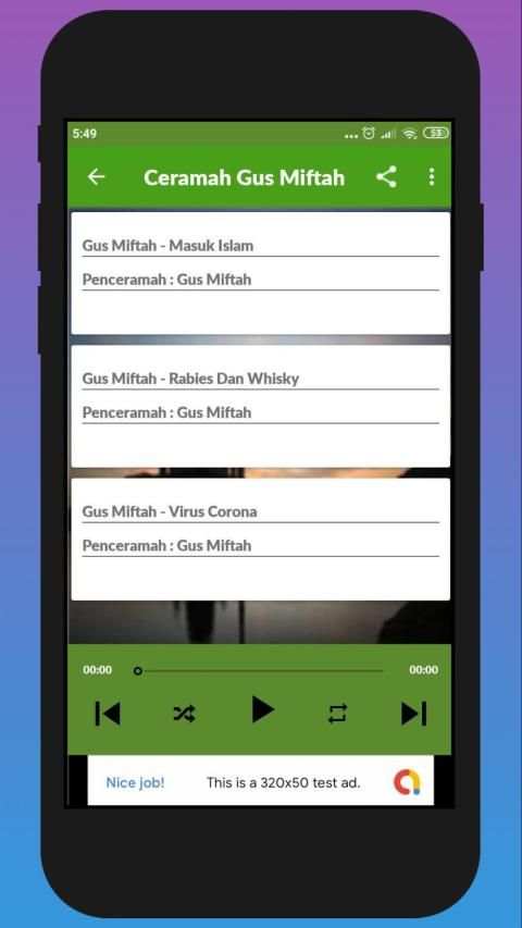 Ceramah Gus Miftah Offline 1 screenshot 3